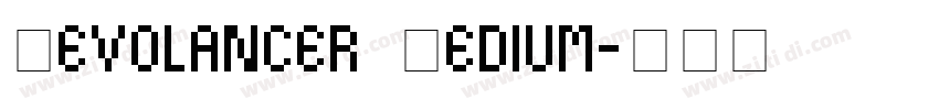 Revolancer Medium字体转换